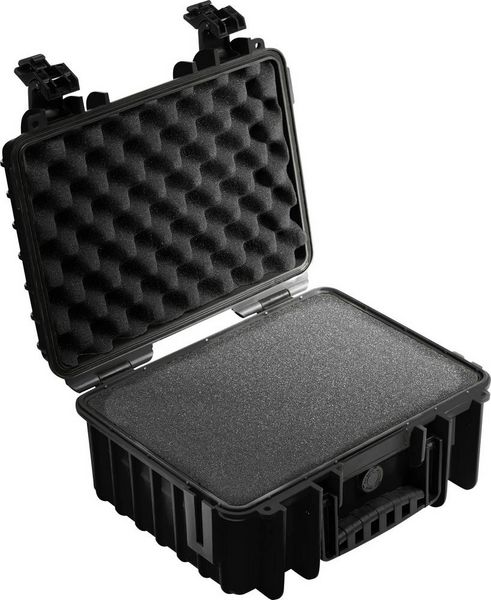 Produktbild: B & W International Outdoor Koffer outdoor.cases Typ 3000 32.6 l (B x H x T) 365 x 295 x 170 mm Schwarz 3000/B/SI