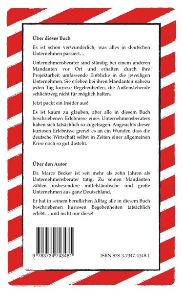 Produktbild: Streng vertraulich - Kuriose Erlebnisse eines Unternehmensberaters