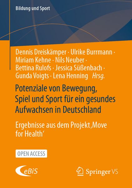 Produktbild: Potenziale von Bewegung, Spiel und Sport f&uuml;r ein gesundes Aufwachsen in Deutschland