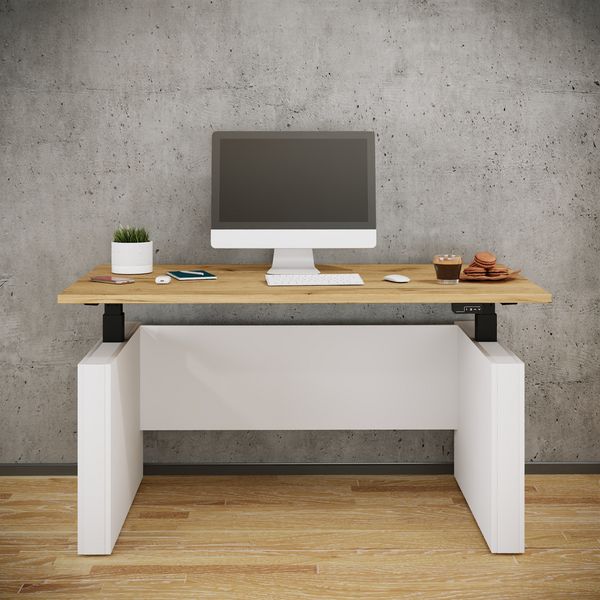 Produktbild: Schreibtisch h&ouml;henverstellbar Salia 140x80