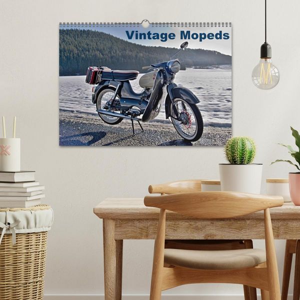 Produktbild: Vintage Mopeds (Wandkalender 2026 DIN A3 quer), CALVENDO Monatskalender