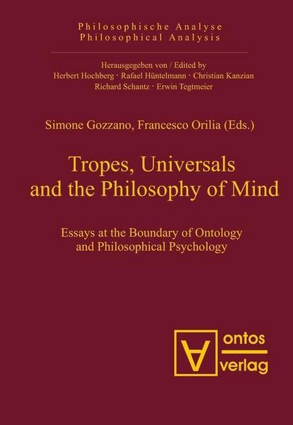 Produktbild: Tropes, Universals and the Philosophy of Mind