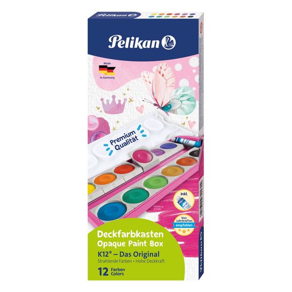 Produktbild: Pelikan Deckfarbkasten 735 K12P pink