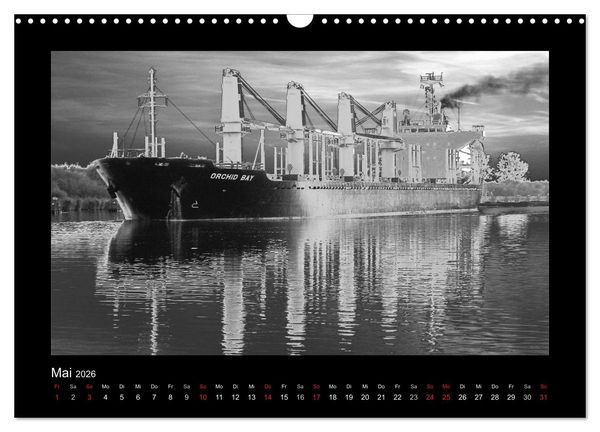 Produktbild: Schiffe anders (Wandkalender 2026 DIN A3 quer), CALVENDO Monatskalender