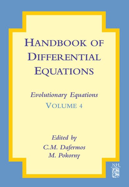 Produktbild: Handbook of Differential Equations: Evolutionary Equations