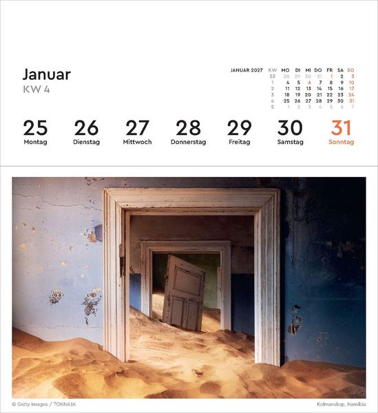 Produktbild: T&uuml;ren - KUNTH Postkartenkalender 2027