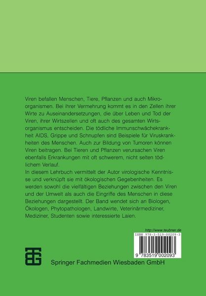 Produktbild: Viren in der Umwelt