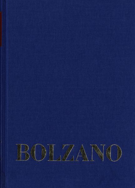 Produktbild: Bernard Bolzano Gesamtausgabe / Reihe II: Nachla&szlig;. A. Nachgelassene Schriften. Band 7: Einleitung in die Gr&ouml;&szlig;enlehre und erste Begriffe der allgemeinen Gr&ouml;&szlig;enlehre