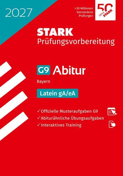 Produktbild: STARK Latein gA/eA - Abitur 2027 Bayern - Pr&uuml;fungsvorbereitung