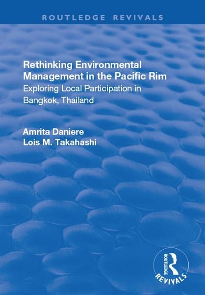 Produktbild: Rethinking Environmental Management in the Pacific Rim