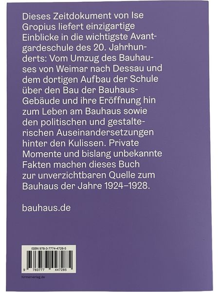 Produktbild: Ise Gropius: Tagebuch 1924&ndash;1928