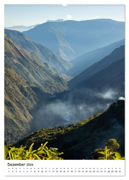 Produktbild: Peru in S&uuml;damerika (Wandkalender 2026 DIN A2 hoch), CALVENDO Monatskalender