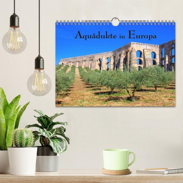 Produktbild: Aqu&auml;dukte in Europa (Wandkalender 2026 DIN A4 quer), CALVENDO Monatskalender