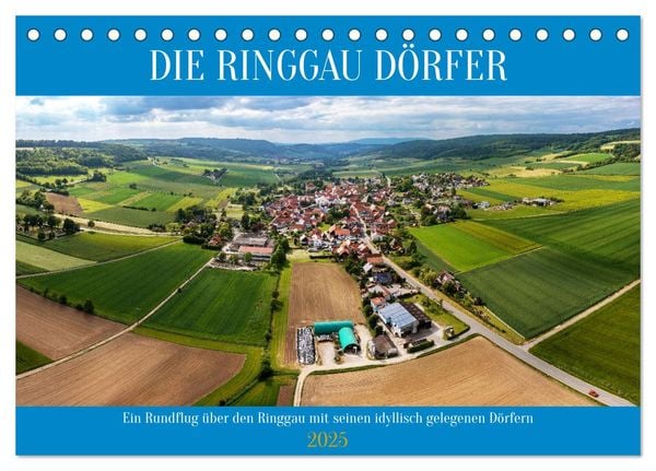 Die Ringgau Dörfer (Tischkalender 2025 DIN A5 quer), CALVENDO Monatskalender