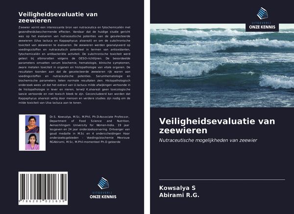 Produktbild: Veiligheidsevaluatie van zeewieren