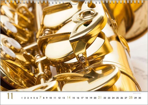 Produktbild: Blech-Instrumente &ndash; Musik-Kalender 2027, DIN A4