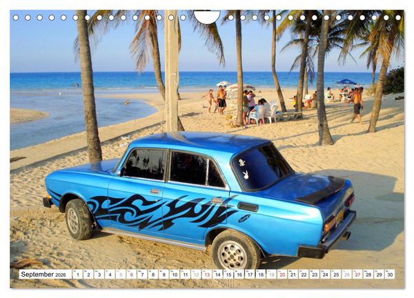 Produktbild: MOSKWITSCH - Auto-Legende der UdSSR (Wandkalender 2026 DIN A4 quer), CALVENDO Monatskalender
