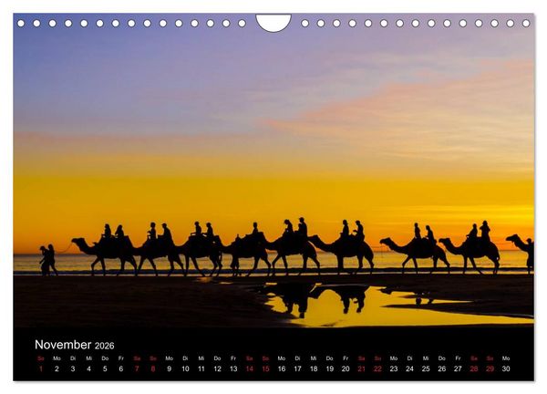 Produktbild: Australien - Der Westen (Wandkalender 2026 DIN A4 quer), CALVENDO Monatskalender