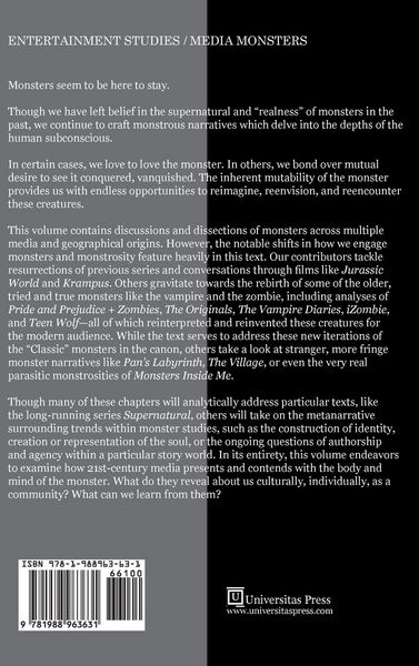 Produktbild: Monsters and Monstrosity in 21st-Century Film and Television