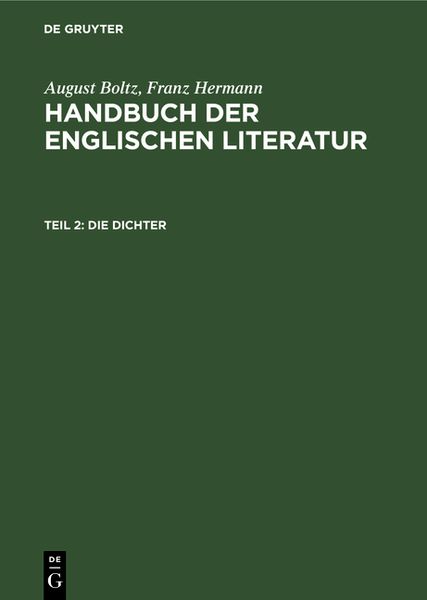 Produktbild: Die Dichter
