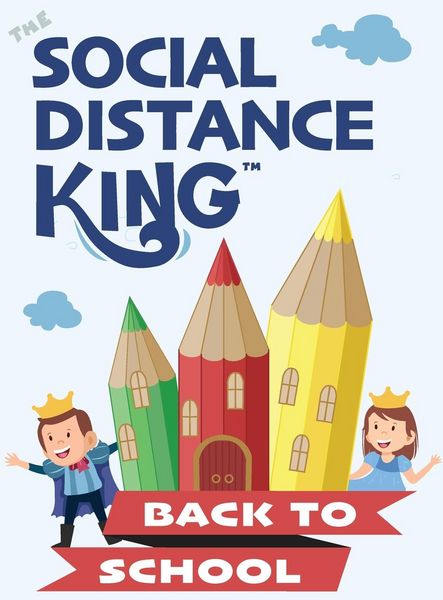 Produktbild: Social Distance King - Back to School