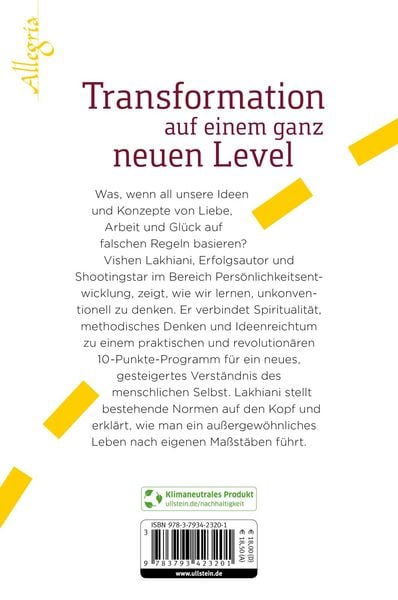 Lebe nach deinen eigenen Regeln