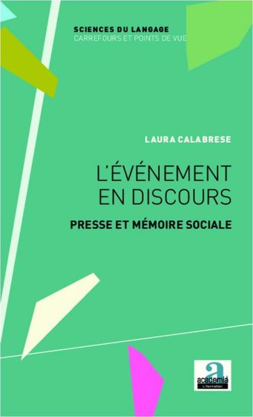 Produktbild: L'&eacute;v&egrave;nement en discours