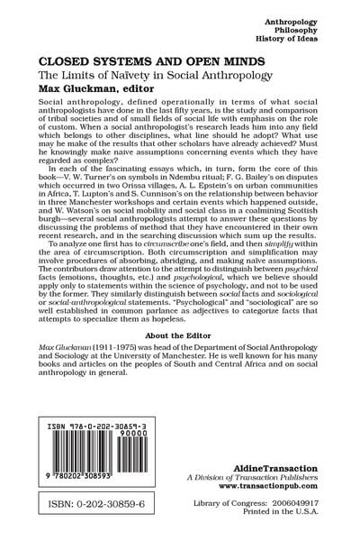 Produktbild: Closed Systems and Open Minds