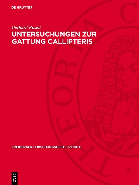 Produktbild: Untersuchungen zur Gattung Callipteris