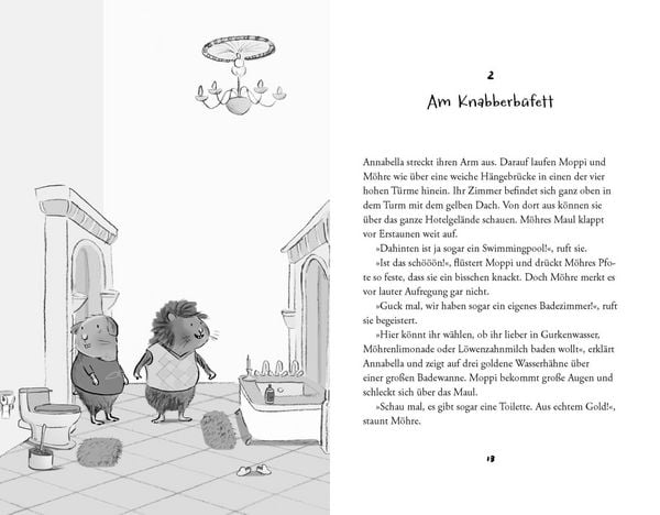 Produktbild: Moppi und M&ouml;hre - Abenteuer im Meerschweinchenhotel