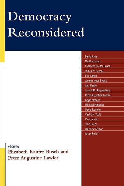 Produktbild: Democracy Reconsidered