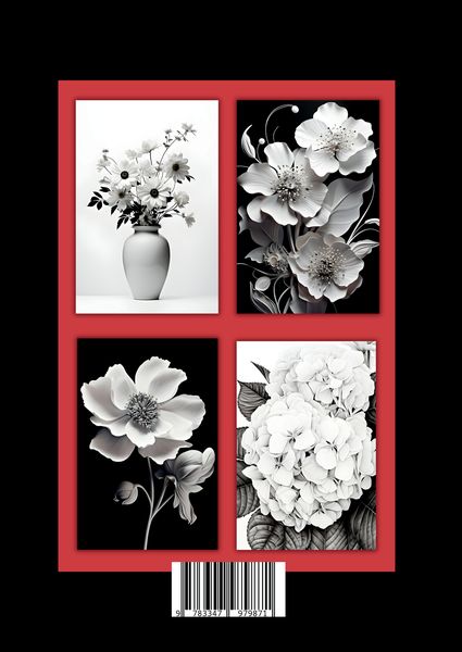 Produktbild: Malbuch Blumen Fotorealistisch
