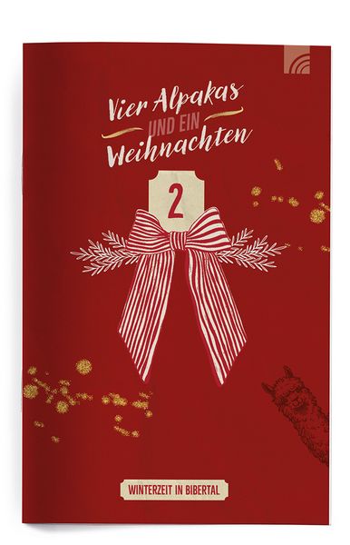 Produktbild: Vier Alpakas und ein Weihnachten: eine Adventskalendernovelle