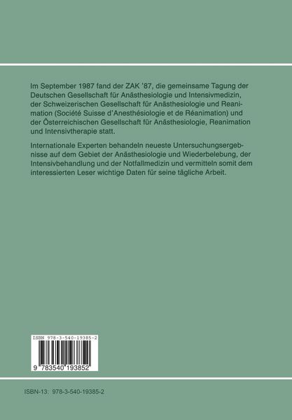 Produktbild: ZAK M&uuml;nchen 1987