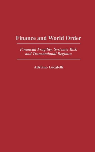 Produktbild: Finance and World Order