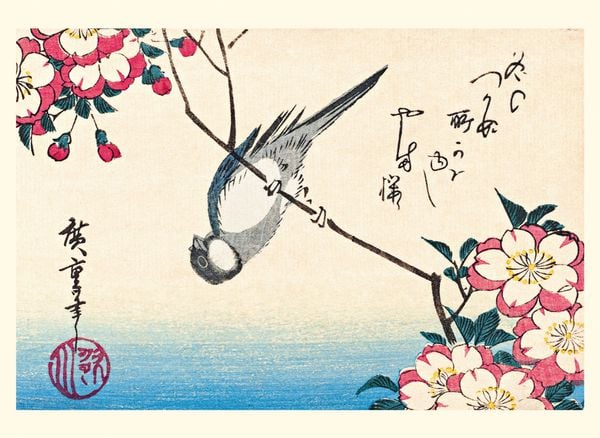 Produktbild: Eisvogel und Lotusbl&uuml;te