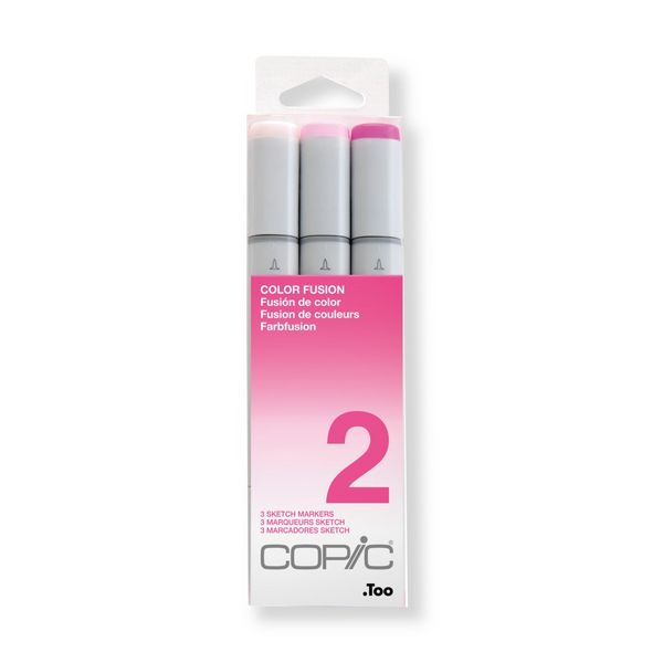 Produktbild: Copic Pinselmarker Set Sketch Color Fusion 2 3 St&uuml;ck