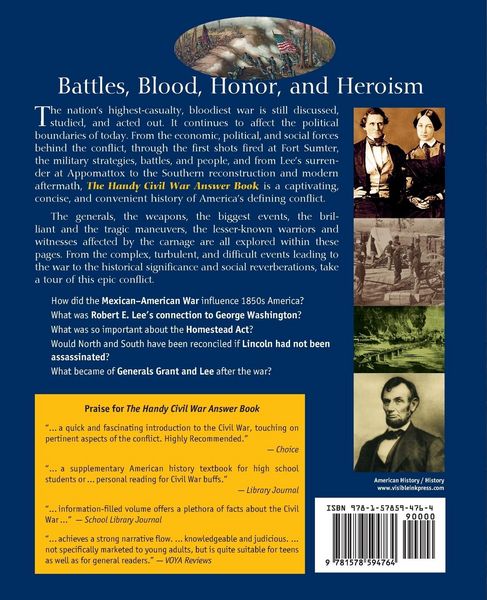Produktbild: The Handy Civil War Answer Book