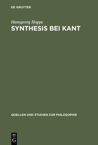 Produktbild: Synthesis bei Kant