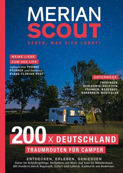 MERIAN Scout 19 - 200 x Deutschland für Camper, Taschenbuch von , Merian / Holiday ein Imprint von GRÄFE UND UNZER Verlag GmbH, 978-3-8342-3372-1