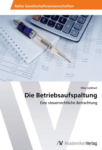 Produktbild: Die Betriebsaufspaltung