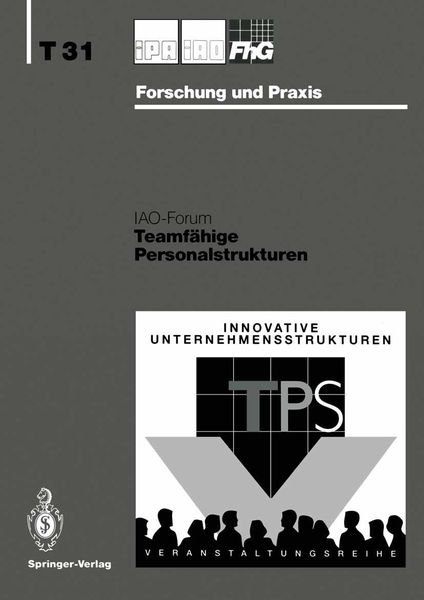 Teamfähige Personalstrukturen, Taschenbuch von , Springer Berlin, 9783540556435