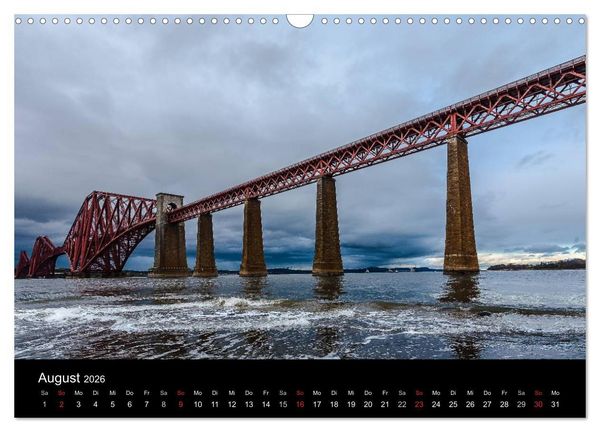Produktbild: EDINBURGH. Blick. Licht. Wetter. (Wandkalender 2026 DIN A3 quer), CALVENDO Monatskalender