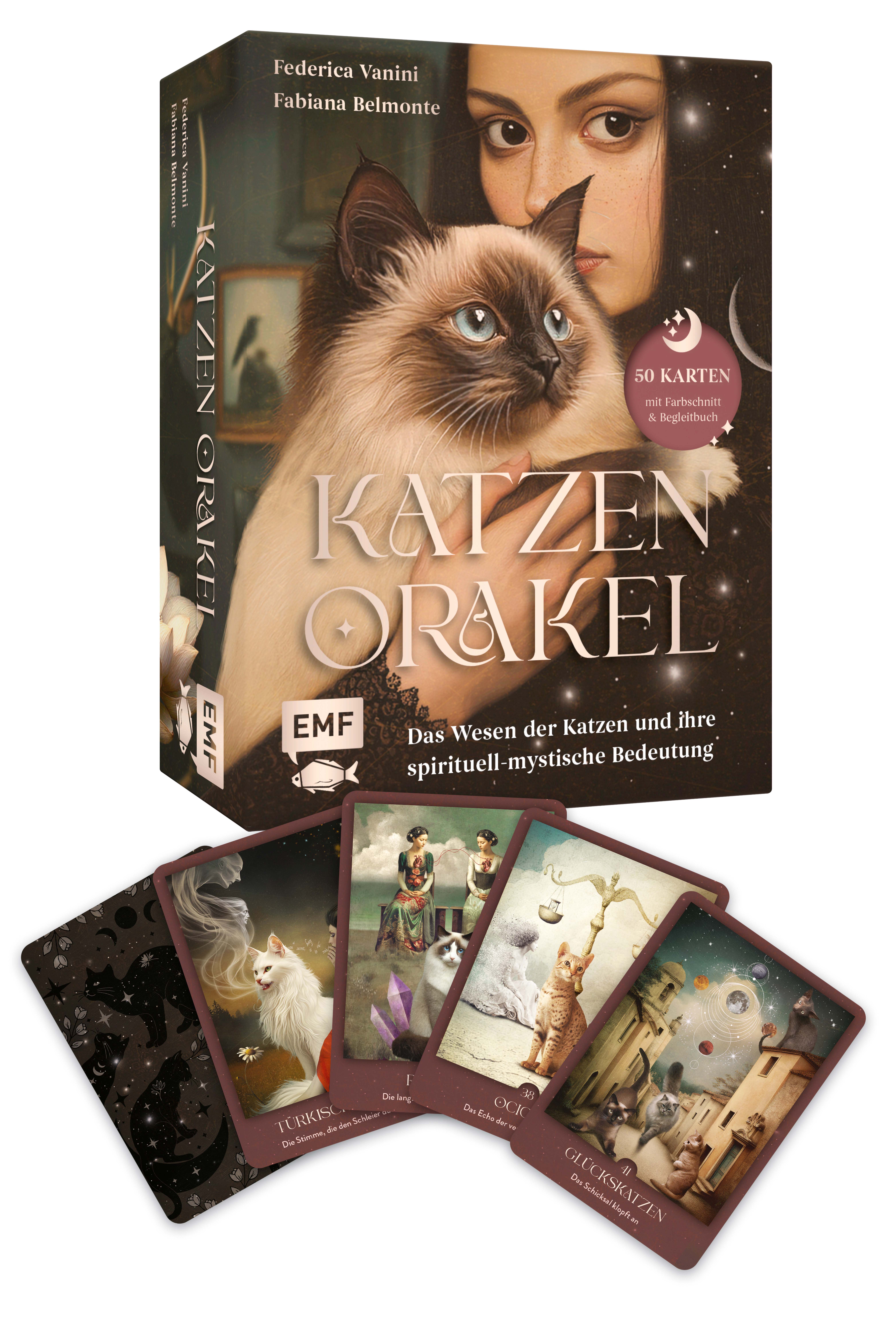 Produktbild: Orakel-Kartenset: Katzen-Orakel