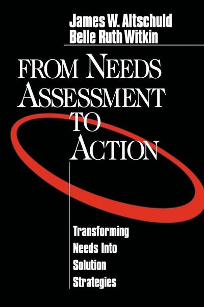 Produktbild: From Needs Assessment to Action