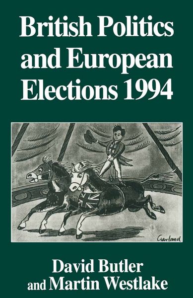 Produktbild: British Politics and European Elections 1994