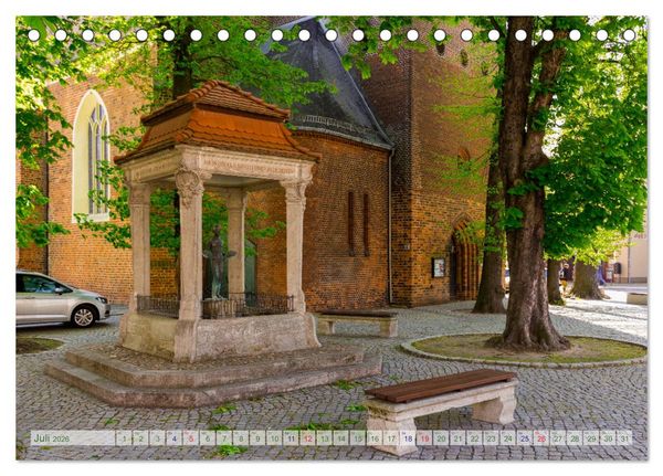 Produktbild: Bad Liebenwerda im Fr&uuml;hling (Tischkalender 2026 DIN A5 quer), CALVENDO Monatskalender