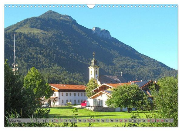 Produktbild: Im Achental - Erholung in den Chiemgauer Alpen (Wandkalender 2027 DIN A3 quer), CALVENDO Monatskalender