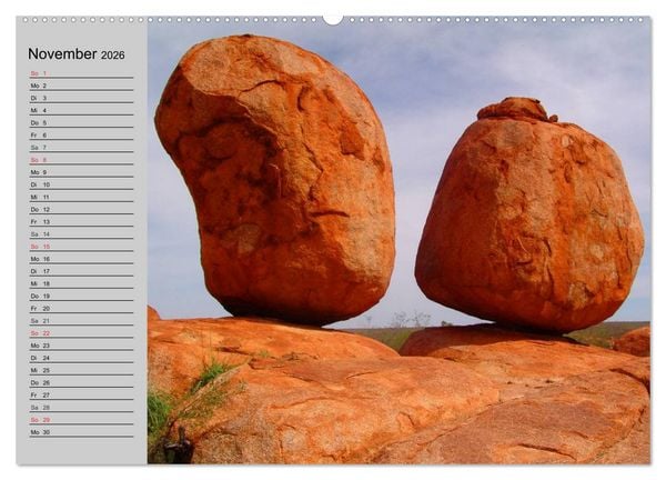 Produktbild: Australien. Impressionen (Wandkalender 2026 DIN A2 quer), CALVENDO Monatskalender