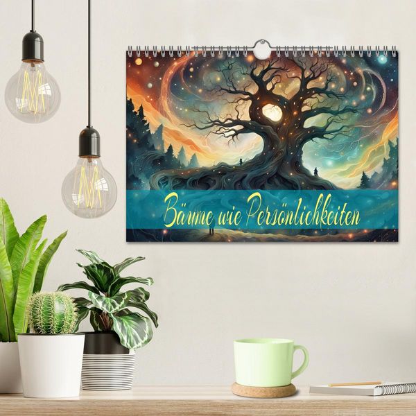 Produktbild: B&auml;ume wie Pers&ouml;nlichkeiten (Wandkalender 2026 DIN A4 quer), CALVENDO Monatskalender
